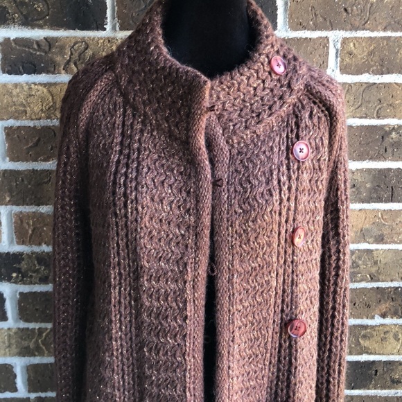 NEW The Limited Cardigan - Long -Trendy and Fashionable - Brown - Picture 7 of 12